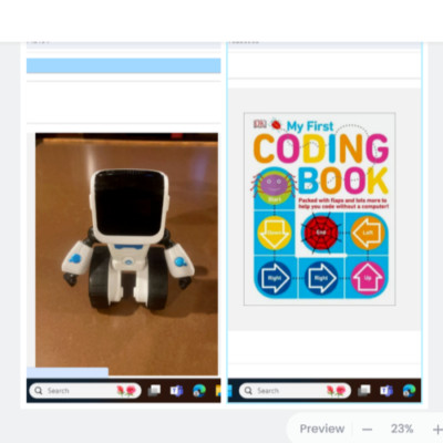 + Book - COJI   the Coding Robot  by WowWee Learn To Code with emoji Used