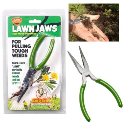 Lawn Jaws The Original Sharktooth Weed Puller Remover Weeding & Gardening Too...