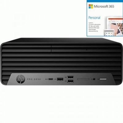 Business Desktop Pro SFF 400 G9 Desktop Computer - Intel Cor + Microsoft 365 Bun