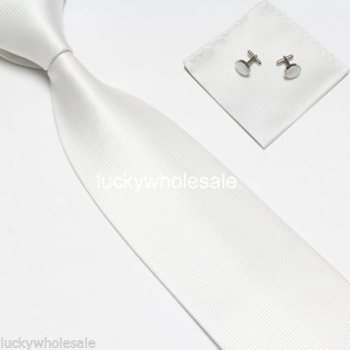 Pochette En Soie Homme – Dandy Blanc à Pois Bleus, 100% Pure Soie, Fabriquée En Italie