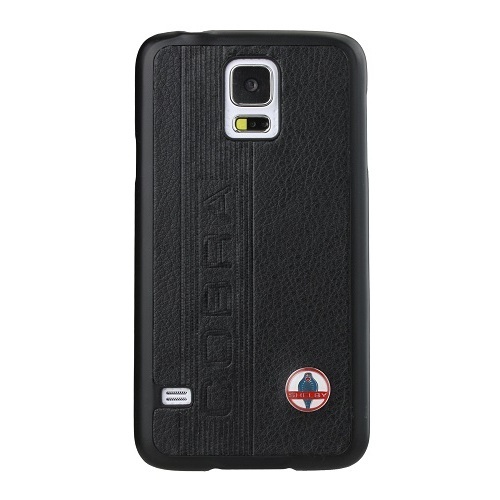 SHELBY CUSTODIA BACK FACEPLATE CASE per SAMSUNG SM G900 GALAXY S5 NERA