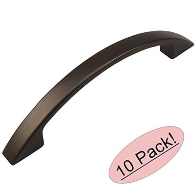 *10 Pack* Cosmas Cabinet Hardware Oil Rubbed Bronze Arch Pulls #222-96ORB