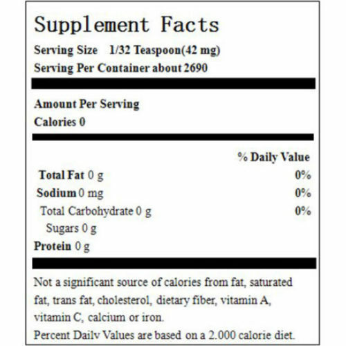 CCnature Better Pure Stevia Extract Powder Natural Sweetener 0 Cal Substitute