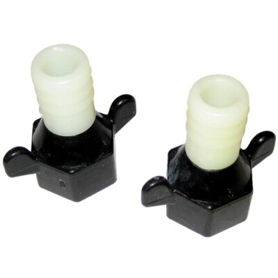 Shurflo by Pentair Straight Fitting Wingnut Swivel - 1/2''-14Npt(F) X 5/8''Barb 94