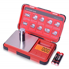 Fuzion Pocket Scale 0.01g/200g, Gram Scale with 6 Units Conversion