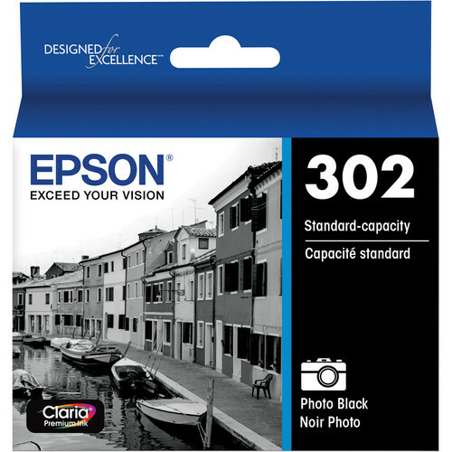 Original EPSON 302 Black Photo BK Color INK Cartridges for XP-6000 XP-6100 T302