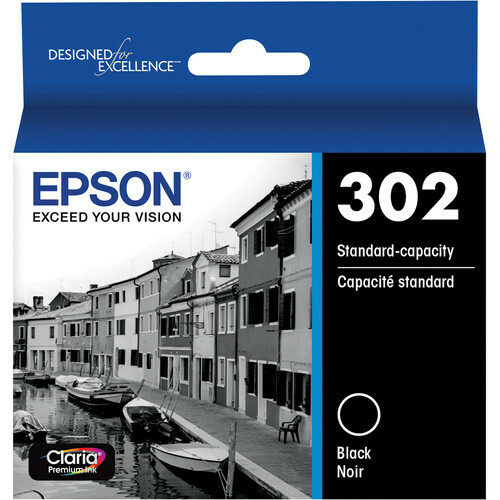 Original EPSON 302 Black Photo BK Color INK Cartridges for XP-6000 XP-6100 T302