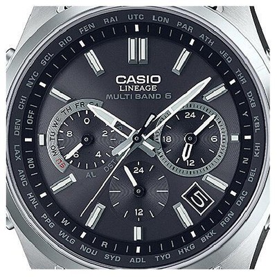 Pre-owned Casio Lineage Liw-m610tse-1ajf Solar Radio Men's Watch Titanium Analog