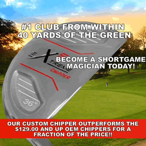 NEW PGA CHIPPER HYBRID IRON WOOD CHIPPING PUTTER