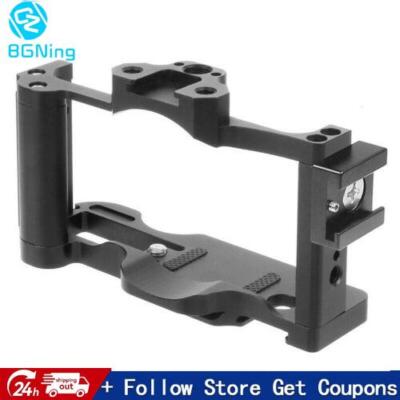 BGNing Camera Form-fitting Cage for Sony ZV1 Rig Vlog with Arri Cold Shoe Mount