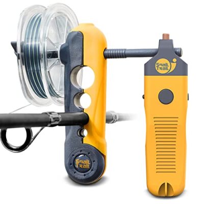 SNAIL TRAIL Electric Braided Fishing Line Stripper Spinning Reel Line Spooler