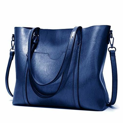 And Handbags Top Handle Satchel Bags Tote Bags Deep Blue