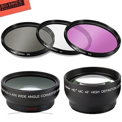 UPC 722532057818 product image for Deluxe Lens Kit For Canon Rebel T3 T3i T5 T5i T6 T6i T7i Eos 80d Eos 77d Came... | upcitemdb.com