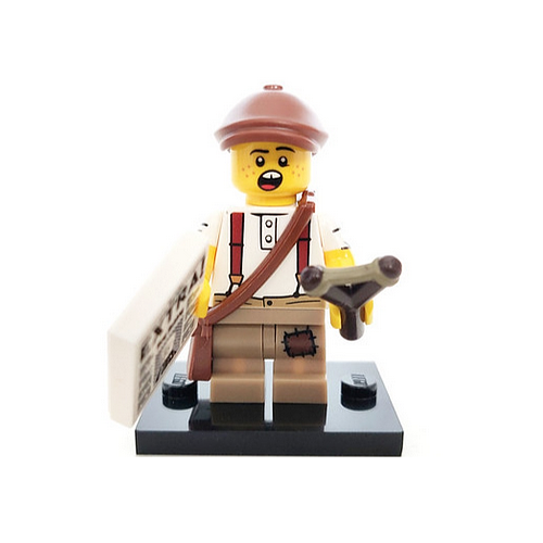 Lego Newspaper Kid 71037 Collectible Series 24 Minifigure | eBay