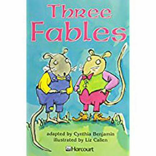 Three Fables Below Level by Harcourt School Publishers Staff (2002 ...