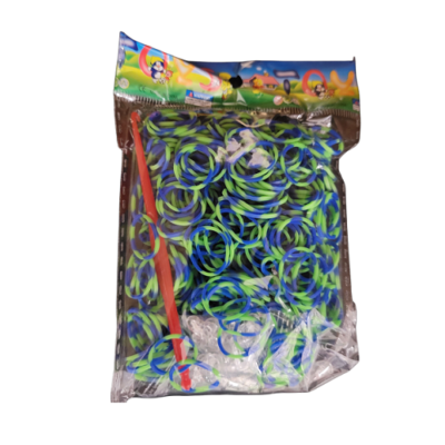 3600 ( 6x600) New TIE DYE Colors Refill Rubber Bands w/S Clips For Loom Kits 