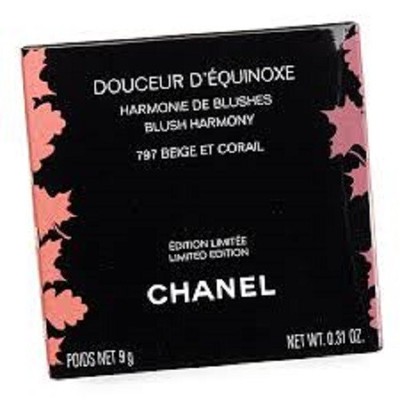 CHANEL Douceur D'equinoxe Blush Harmony  797 Beige and Corail NIB 0.31 OZ/ 9 g