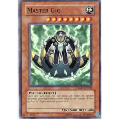 x3 Master Gig - RGBT-EN030 - Common - Unlimited Edition