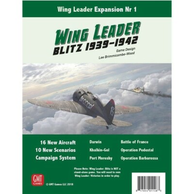 Wing Leader Blitz 1939-1942 гг. Дополнение № 1 к играм по Гринвичу 1801