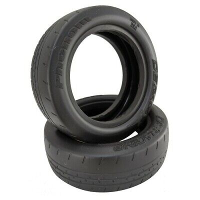 DE Racing Phenom Clay 2wd Front Buggy Tires w/inserts 2pcs DER-PBF-C1