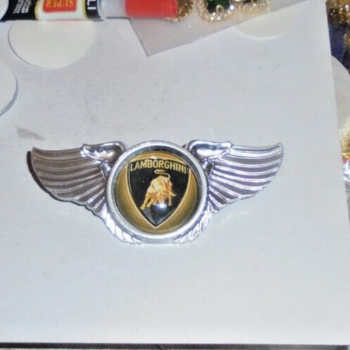 LAMBORGHINI Motors Club Union Car Auto Dealer Uniform Jacket Pin
