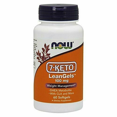 NOW Supplements, 7-Keto LeanGels 100 mg with CLA, Green Tea 