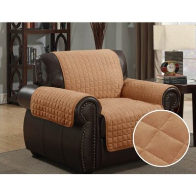 Loveseat Cover Camel