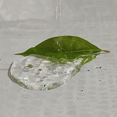 54 x 72" Oval Vinyl Table Cover Heavy-Duty Clear Tablecloth Waterproof Protector