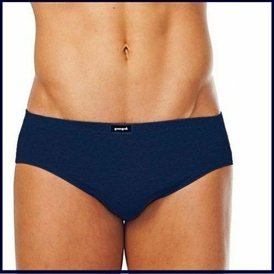 Single Papi Men's Low-rise Brief Small Navy Blue
