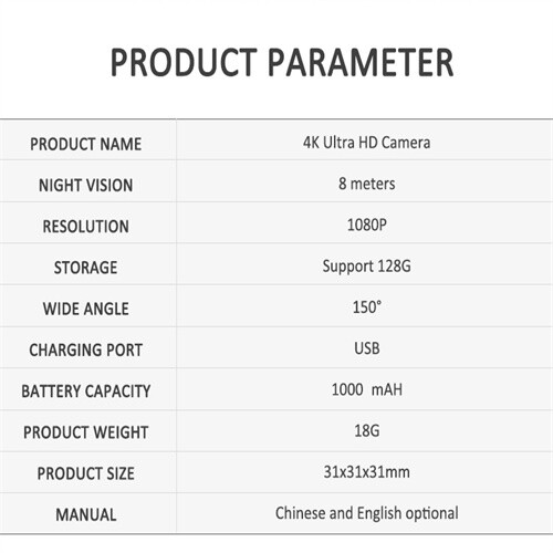 HD Hidden IP Night Vision Camcorder Home Security Cam 1080P Mini WiFi Spy Camera - Image 7