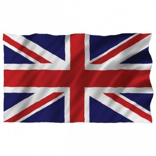 Union Jack Flag 3ft x 2ft Brass Eyelets 100% Polyester Dbl Sided British Flags