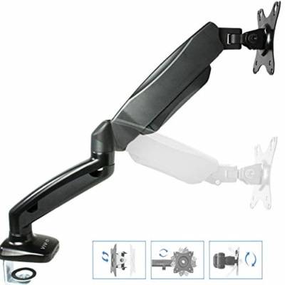 VIVO Height Adjustable Monitor Arm - Single Counterbalance D