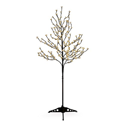 6 Ft Christmas LED Lights Blossom Tree Lighted Holiday Outdoor Yard Decoration