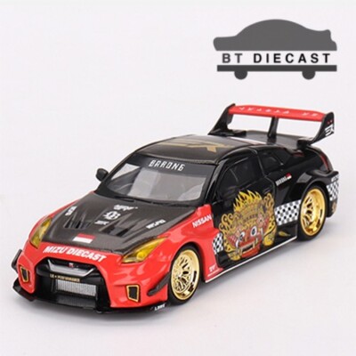 MINI GT LB SILHOUETTE WORKS GT NISSAN 35GT-RR VER.1 BARONG 1/64 BLACK MGT00651