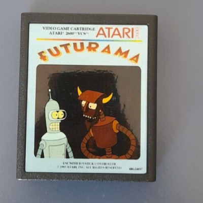 Futurama Homebrew - For the Atari 2600 & Also Works on the Atari+