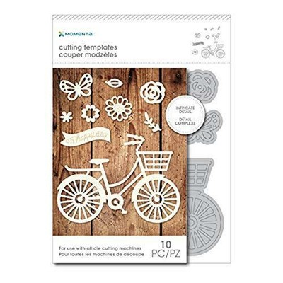 Momenta Oh Happy Day Dies 10 PC Cutting Template, Steel