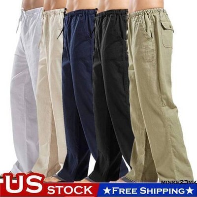 Combat Denim Jeans Sport Gym Work Joggers Trousers