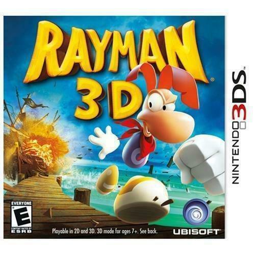 Rayman Origins Nintendo 3DS Game, Case, Manual (Complete