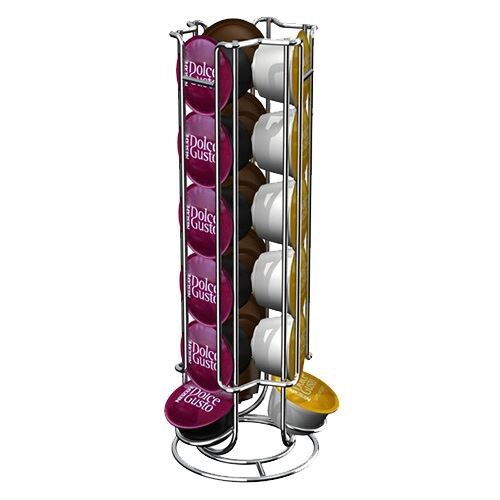 Portacapsule  Fisso Da 18 Linea Dolce Gusto
