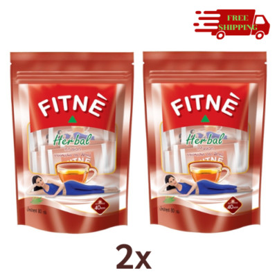 2x FITNE Herbal Tea Original Flavored Weight Loss Laxative Detox