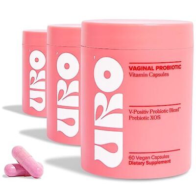 URO Vaginal Probiotics, pH Balance with Prebiotics & Lactobacillus Probiotic ...