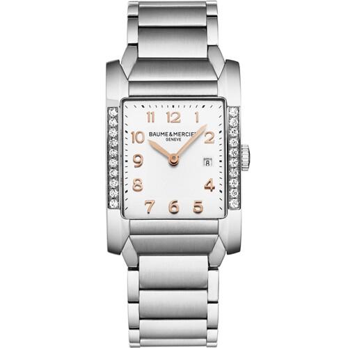Baume et Mercier Hampton Quartz White Dial Ladies Watch 10795 | eBay