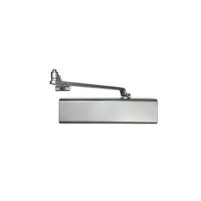 International 8051-TP AL Door Closer, Adjustable Aluminum Finish