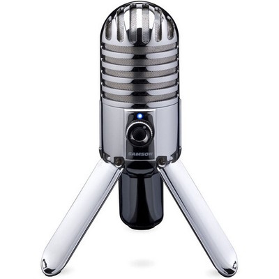 Samson Meteor Mic USB Studio Computer Recording Microphone - Tested
