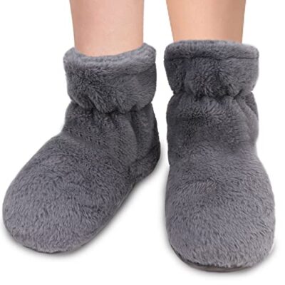 Microwavable Booties Feet Warmer Deeppenetrating Heat Therapy For Cold Feet Reli