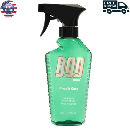 BOD man Fragrance Body Spray, Fresh Guy, 8 fl oz , Free Shipping