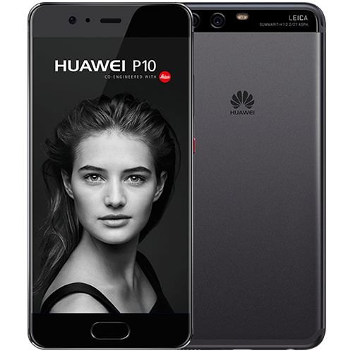 HUAWEI P10 SCHWARZ [OHNE SIMLOCK] 32GB LTE OVP -wie NEU- Smartphone #GT-10000