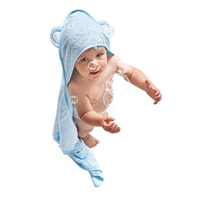 Hooded Baby Bath Towel Cute Soft Super Absorbent Washcloth Multicolor for Kids