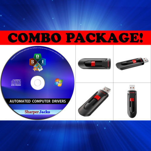 Computer Drivers Update Software CDs - English Version