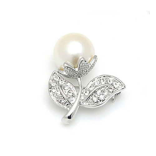 ☆TATIANA☆ 2 Set Initial Pearl Brooch Set SE0138 Signed Erwin Pearl Vintage New 2 Tone Large Dragonfly Pin